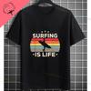 Unisexs South Beach Miami Retro Vibes Print Tshirt With Vintage 80s Design Casual Shortsleev Crewneck Pure Cotton Tshirt