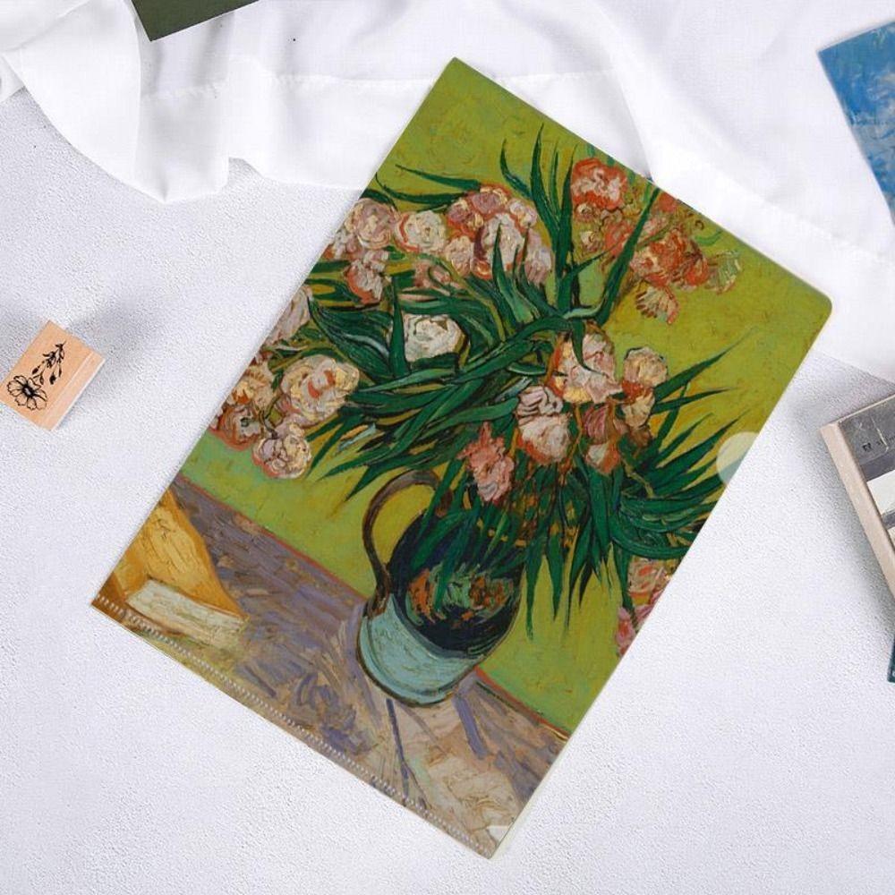 

Storage Bag L Shaped Folder Documents Paper Organizer Funny A4 File Folder Student 5