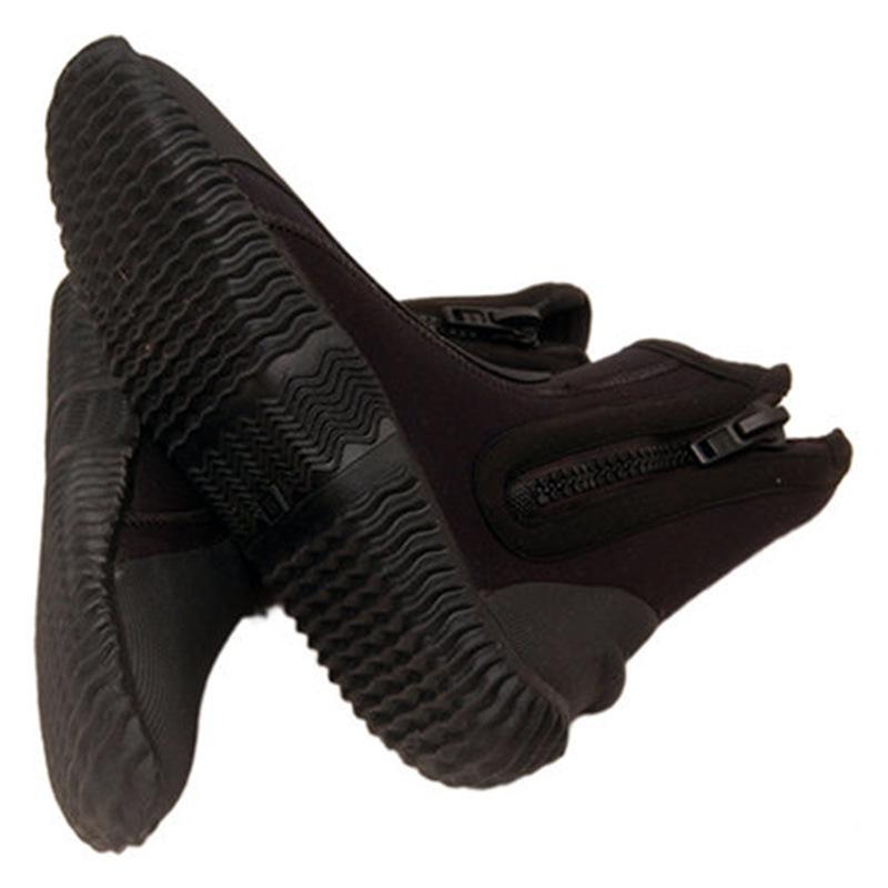 5MM Unisex High-Top Non-Slip Diving Boots - Warm, Wear-Resistant, Insulated Shoes for Swimming, Snorkeling, Canyoning, and Outdoor Activities