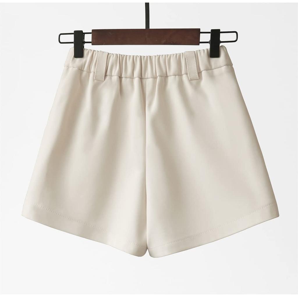 [YUANYUAN] Women's Shorts, Mini Shorts, Summer Mini Shorts, Shorts, Bottoms, Suit Pants, Wide Pants, Easy Pants, Straight Leg, Cute, Cool, Casual, Sim