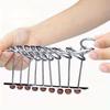 Nine Link Complete Set of Stress Relieving Luban High Difficulty Puzzle Brain Burning Second Level Leisure Toys Intelligence.
