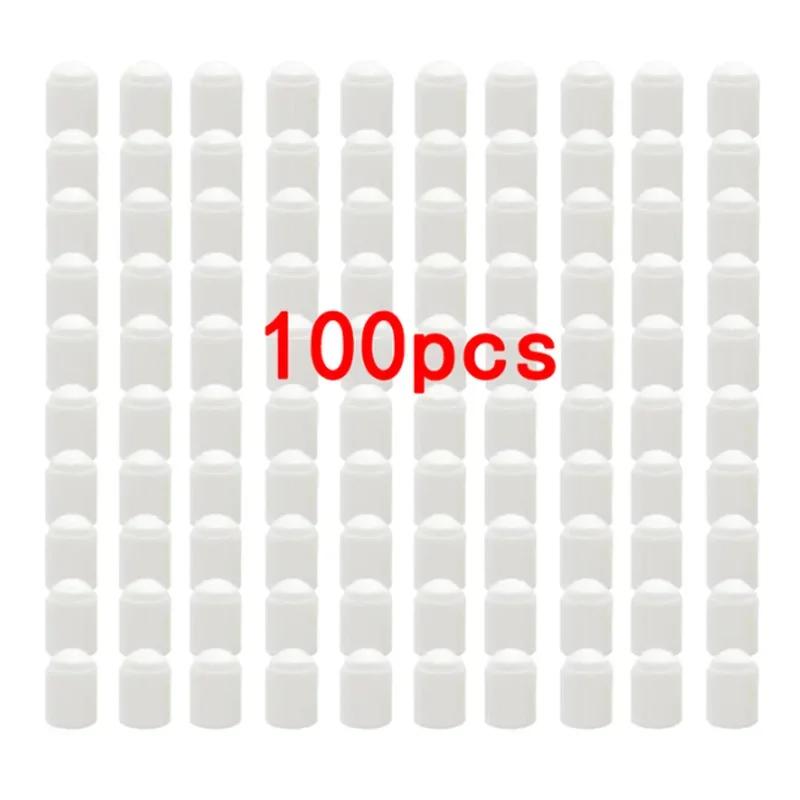 

Колпачки для автомобильных вентилей шин 100 шт. Колпачки для вентилей шин мотоцикла велосипеда Пластиковый пылезащитный чехол для штока шины Колпачки для вентилей шин Аксессуары для автомобиля