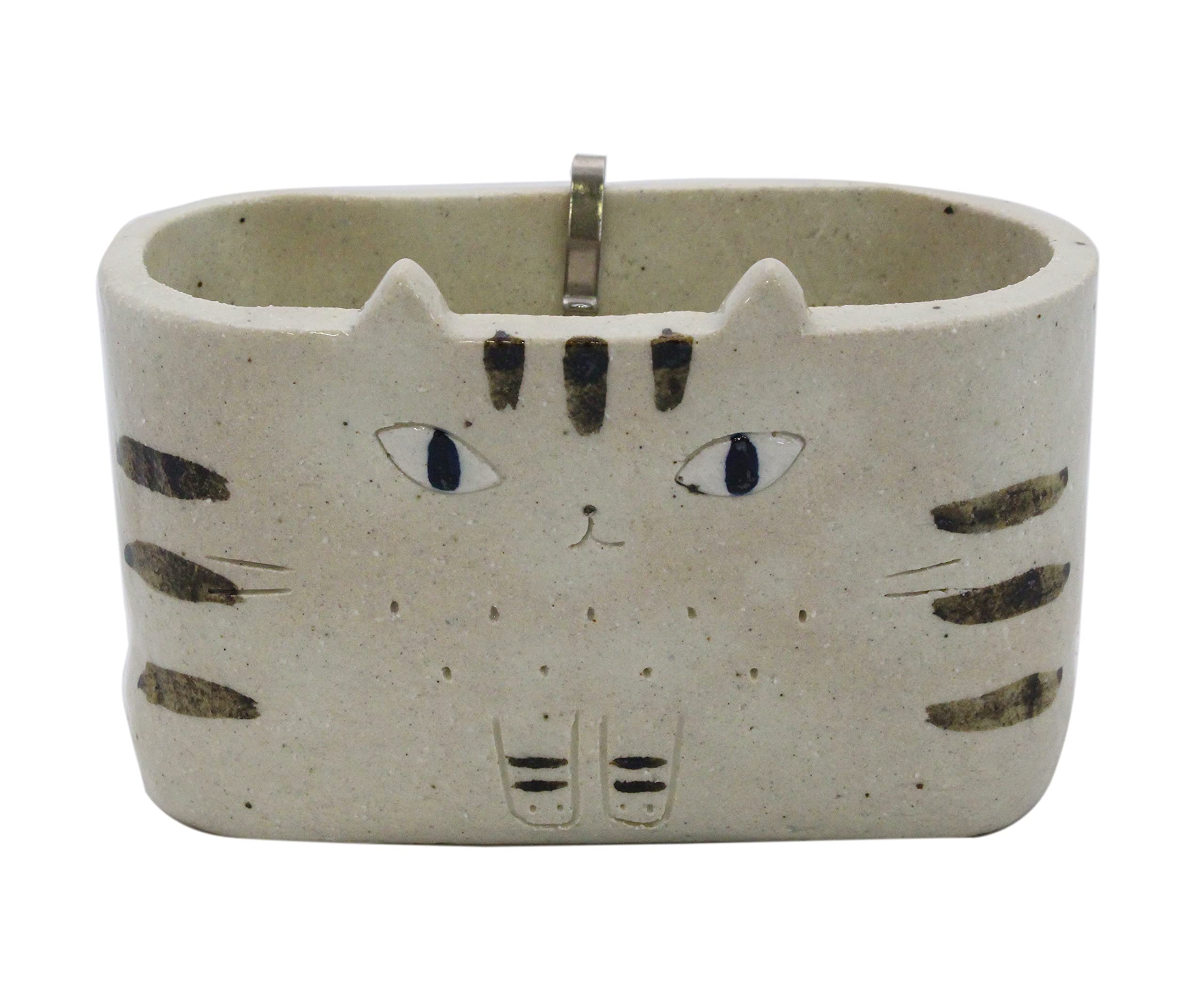 

Mosquito Coil Holder White Cat Incense Pot