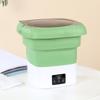 Folding Washing Machine 9L Lightweight Portable   Washer for Underwear Socks Infant Clothes for Travel Dorm