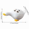 Duck-Shaped Ceramic Toothbrush Holder Cartoon Washroom Storage Holder  Sink Countertop