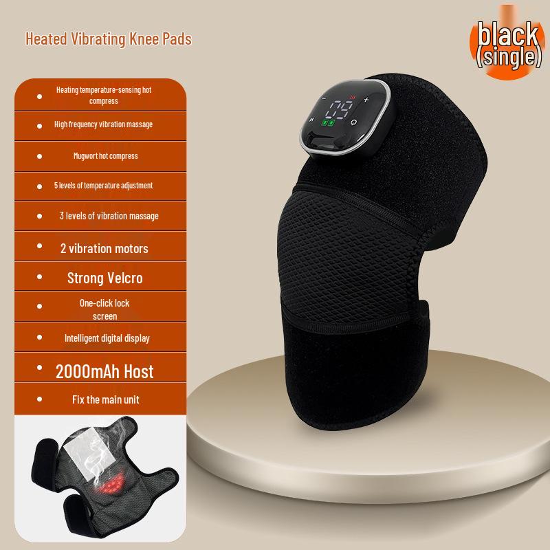 

Red Light Electric Knee Massager with Heat and Vibration English Packaging