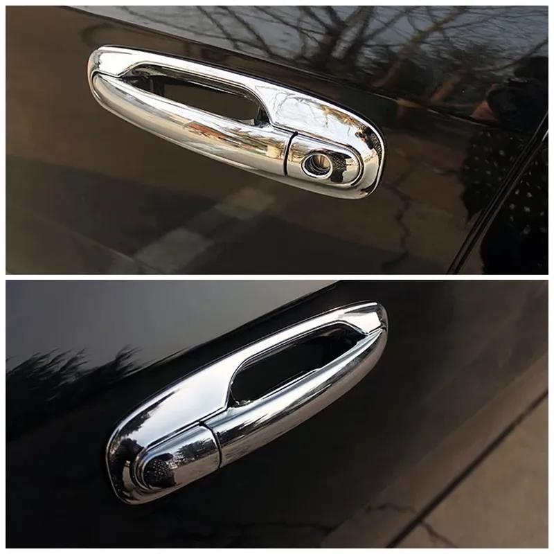 For Chevrolet chevy Daewoo Nubira 2004-2009 ABS Chrome Side Door Handle Cover & Door Bowl Cover Car Styling 2005 2006 2007 2008