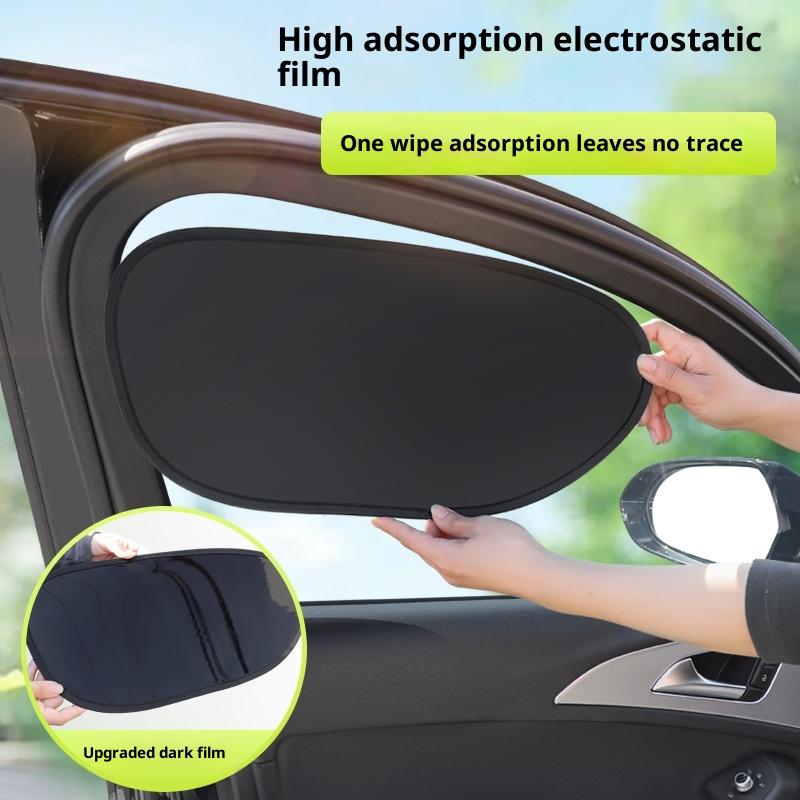 Universal Car Side Window Sun Shade UV Resistance for Safe Family Travels Summer Trip Essential for Baby and Pets