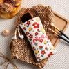 Bag Cartoon Girl Coin Purse Sunglasses Bag Women Spring Bag PU Leather Glasses Case Cosmetic Bag