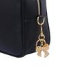 Metal Bowknot Keychain with Sparkling Rhinestones Elegant Gift for Women Fashionable Keyring Pendant