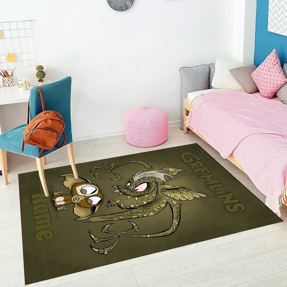Warnermedia (11) Customize your name rug, office chair cushion, home bedroom living room gift.