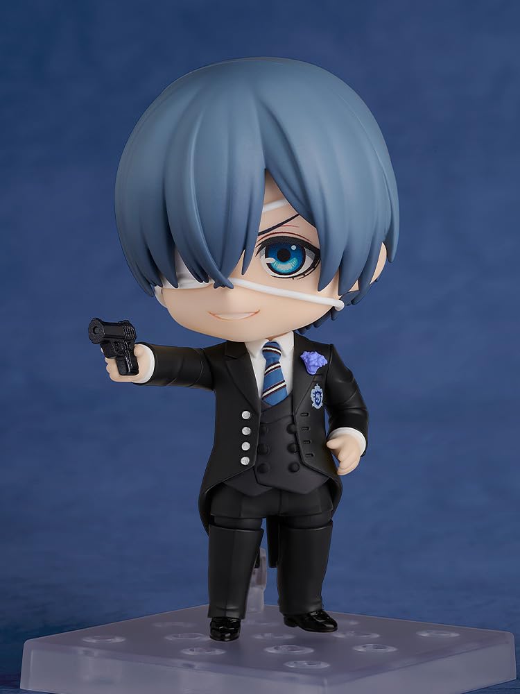 Nendoroid TV Anime Butler Boarding School Ciel Phantomhive Deep Azure Owl Dormitory "Black - Arc" Ver.
