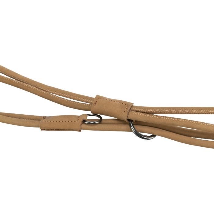 Laisse pour chien - Trixie - Be Nordic - Cuir réglable - Marron - 3 réglages
