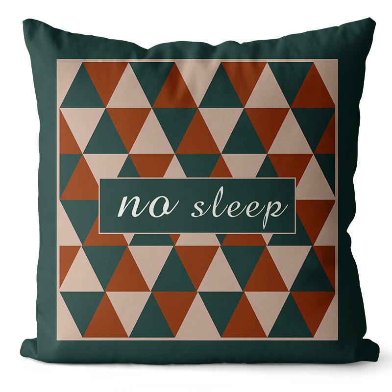 Orange Nordisch Schlicht Grün Geometrisches Kissen Elch Zebra Muster Kissen Büro Wohnzimmer Sofa Rückenlehne