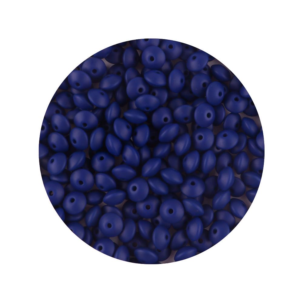 100Pcs 12mm Silicone Lentil Beads Round Spacer Beads Silicone Abacus Bead DIY Bracelet Necklace Handmade Jewelry Accessories