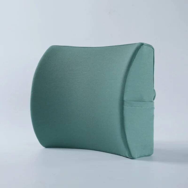 Waist Cushion Slow Rebound Car Chair Lumbar Pillow For Sitting Comfortable And Soft Sedentary Artifact Office Memory Cotton