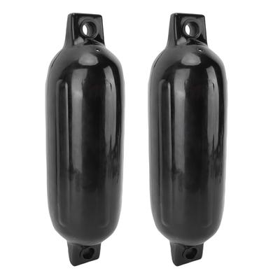 Para-choque de Barco Inflável PVC Leve Portátil Para-choque de Atracação de Barco com Corda Preta para Iates Navios