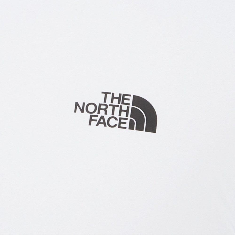 [norTh Face Official] NT7xr00b Ice Face TurTleneck Long Sleeve T shirT whiTe