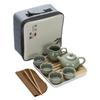 Portable travel tea set Household beam pot Portable company event annual meeting gift tea set