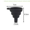 Food Grade Silicone Funnel Mini Silicone Folding Funnel Practical Kitchen Liquid Dispensing Mini Funnel Portable Kitchen Tools