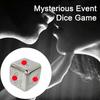 Metal Dice Romantic Date Night Decision Dice Fun Activity Couples Dice Game Toy for Valentine's Day Anniversary
