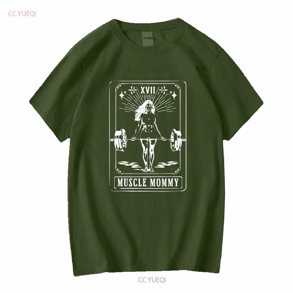 Muscle Mommy Gym Pump Cover T Shirt Oversized WorkouT Rat Weightlifting Long or Short Sleeves Vintage Washed Breathable