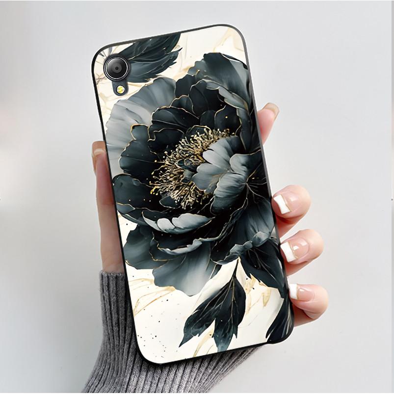 For Asus ZenFone Live L1 L2 ZA550KL Soft Case Fashion Butterfly Flower Black Silicone Phone Casing Asus X00RD ZA550KL Back Cover