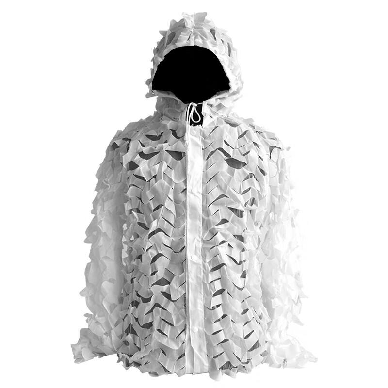 Snow Camouflage Ghillie Suit for PUBG