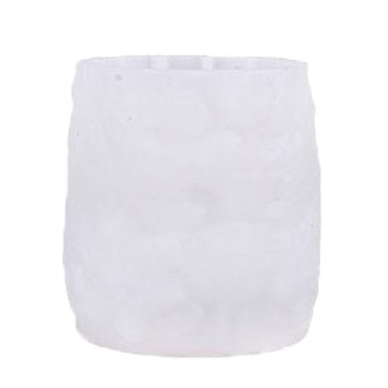 3Pcs Christmas Candle Silicone Mold for Epoxy Resin Plaster Concrete Reusable Xmas Theme Cylinder Mold for DIY Candle Holders Storage Containers
