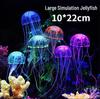 Floating Fluorescent Silicone Jellyfish Aquarium Decoration