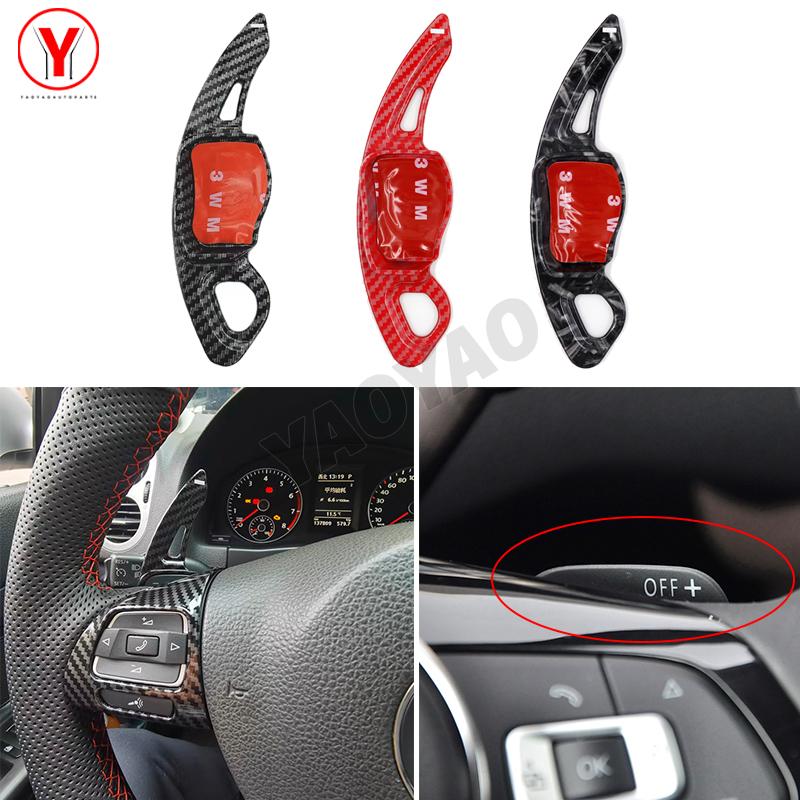 Shift Paddle For Volkswagen Golf 5 MK5 R32 Car Steering Wheel Paddle Shifter Gear DSG Extension Accessories