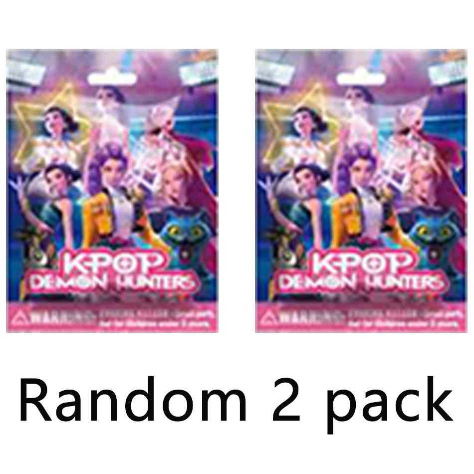 NEW Kpop Demon Hunters Action Figure Toy Derpys Tiger Rumi Mira Zoey Sussy Figurine Doll For Fans Gift