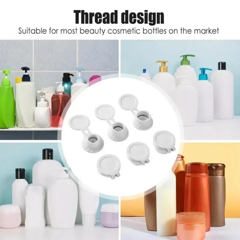 Bottles Upside Down Dispenser Leak Proof Flip Top Caps Fit Shampoo Condiment Kitchen Bathroom Plastic Spout Lids