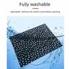 Plush Warm Pet Heating Pad Adjustable Temperature Cat Bed Mat Cat Electric Blanket  Pet Crate