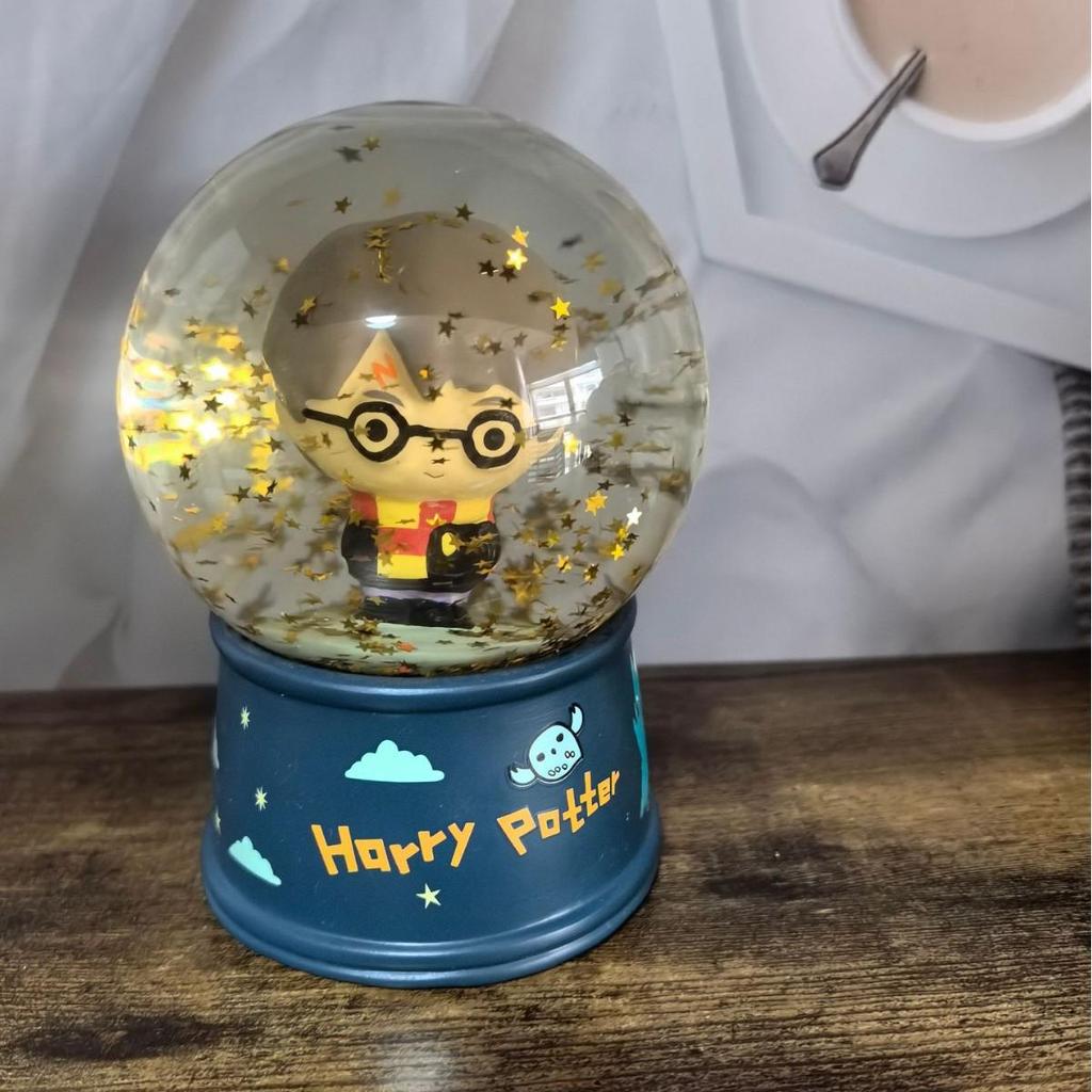 Harry Potter LED Crystal Ball Night Light Toy Ornament - Birthday Gift
