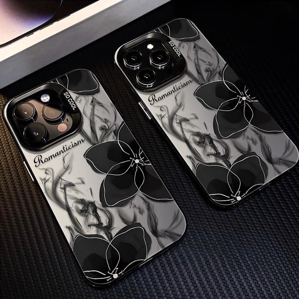 Painted Phone Case for iPhone 11 14 15 16 iPhone 17 11 12 13 for 17 14 15 16 Pro14 15 16 Pro Max for Samsung S25 Ultra S24 S25 A36 A56 A16 Hard Cover