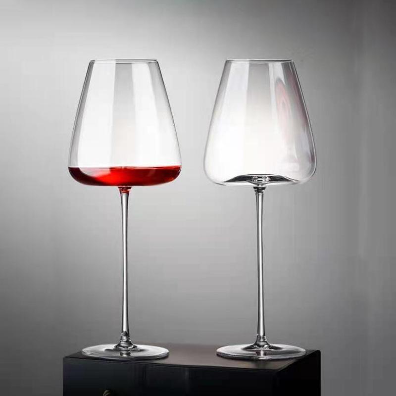 

1pc Goblet Wine Glass Collection Handmade Crystal Burgundy Bordeaux Goblet Wedding Party Birthday Gift Tasting Cup Bar Tool Gift As shown
