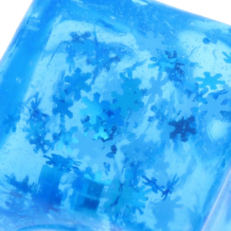 Snowflake Ice Cubes Slow Rising Sensory Fidget Toy Soft Ice Cubes Stress Relief Squeeze Toy Hand Exercise Calming Tool