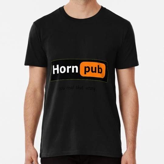 

Horn Pub S to 5XL Made in the USA T shirt S