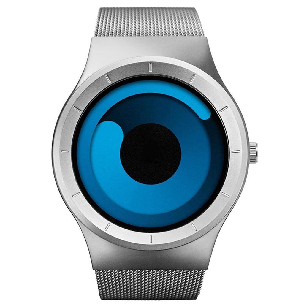 New Concept Fashion Watch for Men Waterproof Starry Sky Swirl Element Dial Sports Mens Watches Business Quartz Wristwatch Clock