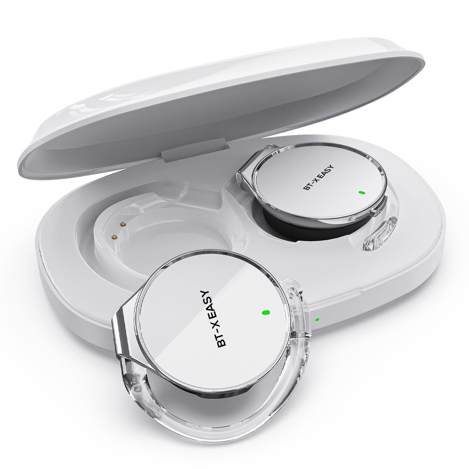 

Беспроводные Bluetooth 52 часа непрерывного комфорта Идеальный праздничный подарок Наушники-вкладыши, с ушным крючком, с клипсой, 5.4, Легкие, Воспроизведение, Ношение, белый