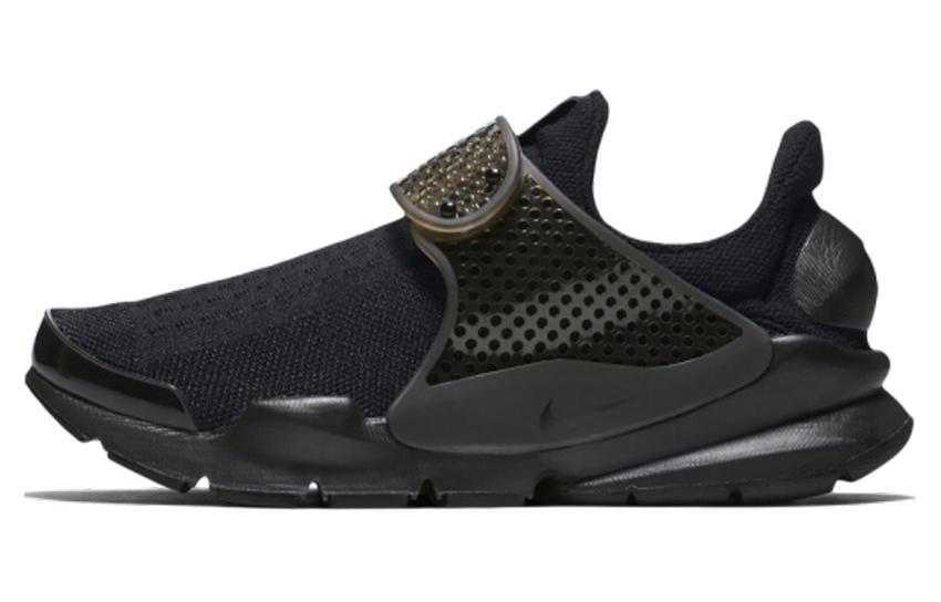 Nike Sock Dart Black Black Volt Women s 848475-003 35.5