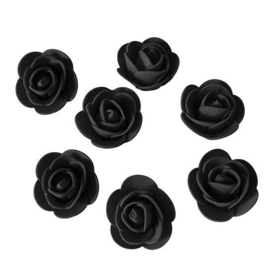500 Pcs Mini Artificial Foam Rose Bulk Small Rose Flower Head for DIY Flower Arrangement Wall Garland Backdrop Wedding Bridal Shower Decor