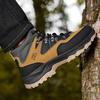 Wanderschuhe Herbst und Winter Rutschfeste Outdoor-Stiefel Herrenmode Lässige Weichsohlen-High-Top-Stiefel Tooling-Stiefel Wüstenstiefel