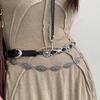 Bohemian Retro Leather Waist Belt: Versatile High-End Design for Jeans