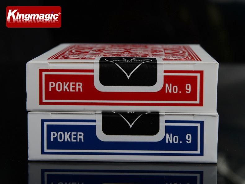 Jeu de cartes original Tally-Ho No.9 - Designs Dos Éventail & Dos Cercle pour la Magie & les Flourishes