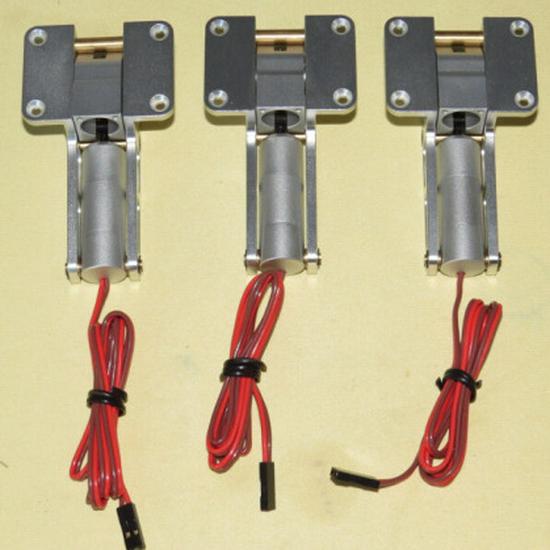 All-Metal Turbofan Remote Control Airplane Landing Gear Set with Braked Wheels