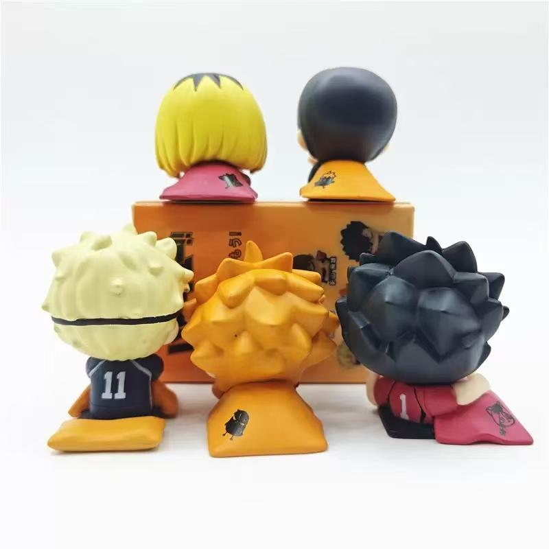Haikyuu!! Gashapon Hinata Shoyo Kei Tsukishima Kozume Kenma Tetsurou Kuroo Action Figure Model Doll Ornaments Toys Gift