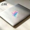 Ghost Wall Stickers Halloween Cute Window Stickers, Rainbow Gradient Cartoon Decals, Holiday Home Decor Waterproof Self-Adhesive for Car Removable PVC