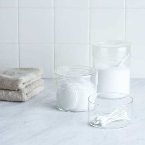 KINTO SCHALE Glass Case, 100x85mm, Clear, 25762